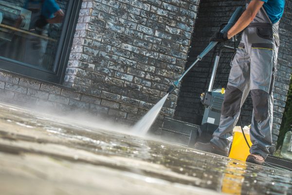 Storefront Pressure Washing Service